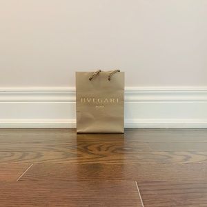 Bvlgari shopping bag